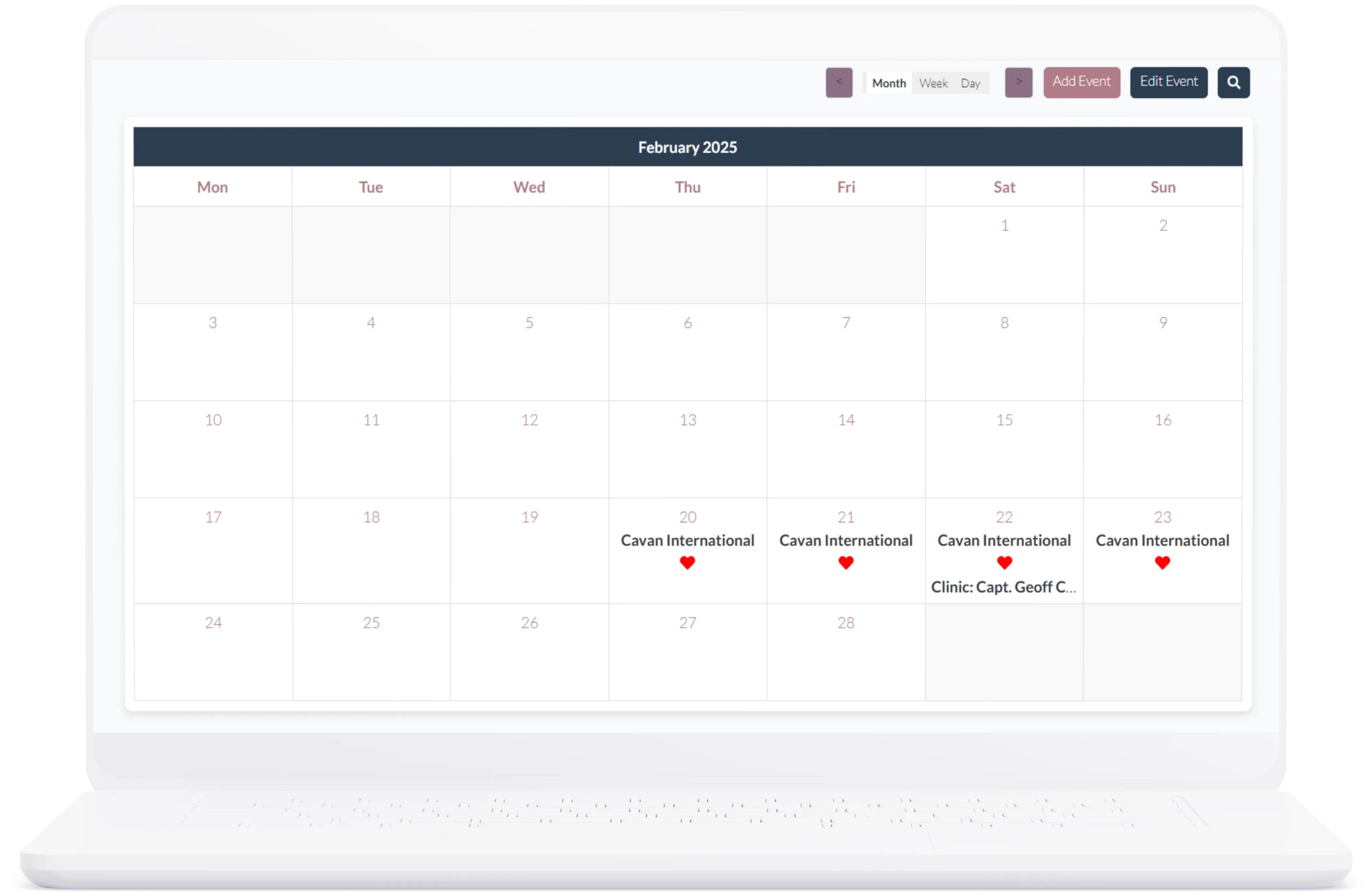 Competition Calendar